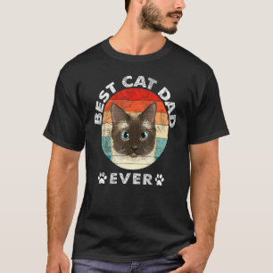 Maine Coon Cat Best Cat Dad Ever Cat Maine Coon T-Shirt