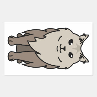 Maine Coon Cat Cartoon Sticker