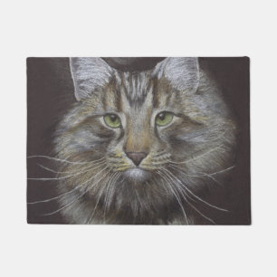 Maine Coon Cat Doormat