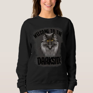 Maine Coon Cat Kitten Women Men Sweatshirt