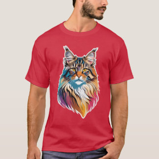 Maine Coon Cat Oversized T-Shirt