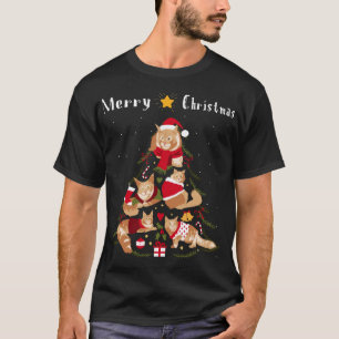 Maine Coon Christmas Tree Xmas Cat Lover T-Shirt