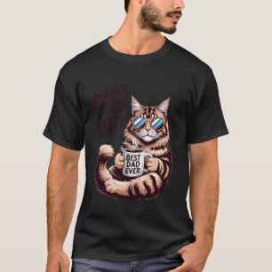Maine Coon Dad Funny Cat Lover Pet Maine Coon Love T-Shirt