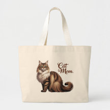 Maine Coon Empire Chat Maman Sac fourre-tout I