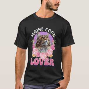 MAINE COON LOVER Maine Coon Cat Mommy Main Coon T-Shirt