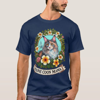 Maine Coon Mama T-Shirt