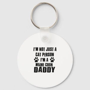 Maine Coon shirts cat Designs Keychain