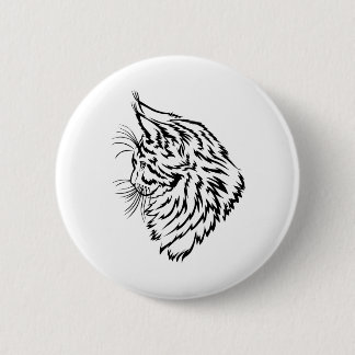 Maine Coon Tycoon 2 Inch Round Button