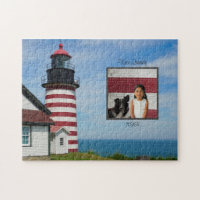 Maine Custom Photo West Quoddy Lighthouse