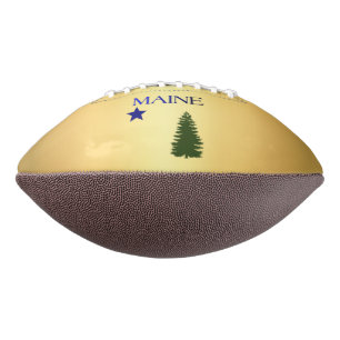 Maine flag(1901) football