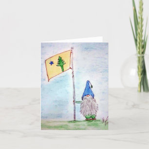 Maine Flag Thank You Card