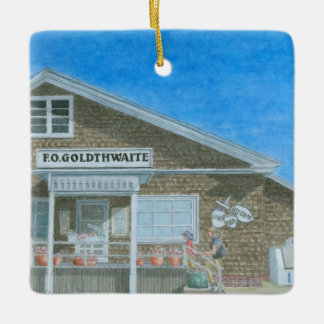Maine General Store Ceramic Ornament