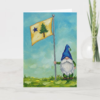 MAINE GNOME  CARD