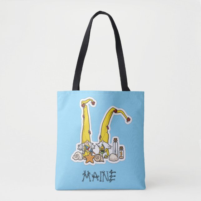 Maine Gnomes Welcome Home  Tote Bag (Front)