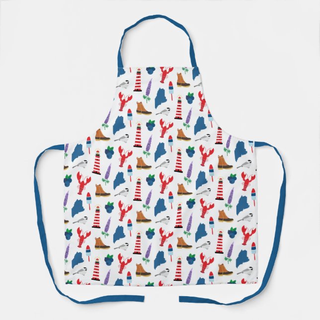Maine Icons Apron (Front)