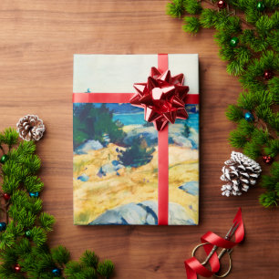 Maine islands by Newell Convers Wyeth Wrapping Paper