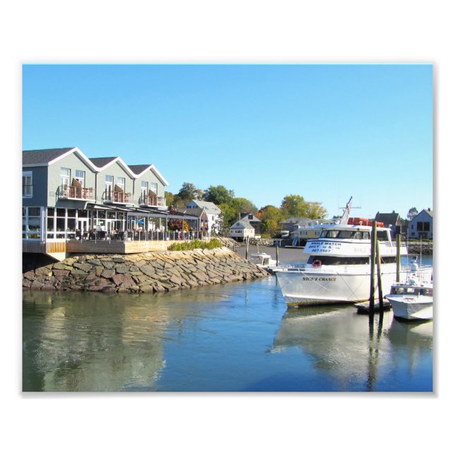 Maine Kennebunkport Boat Photo (Front)