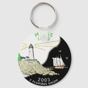 Maine Keychain