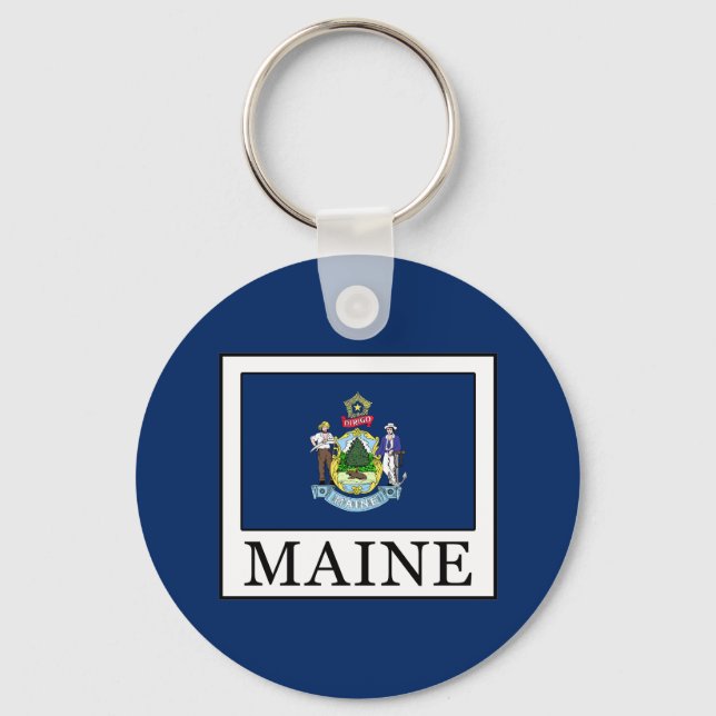 Maine Keychain (Front)