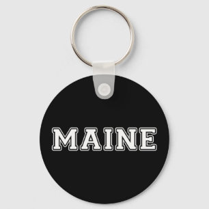 Maine Keychain