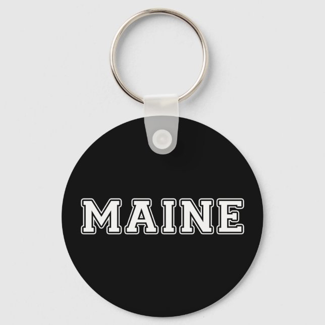 Maine Keychain (Front)