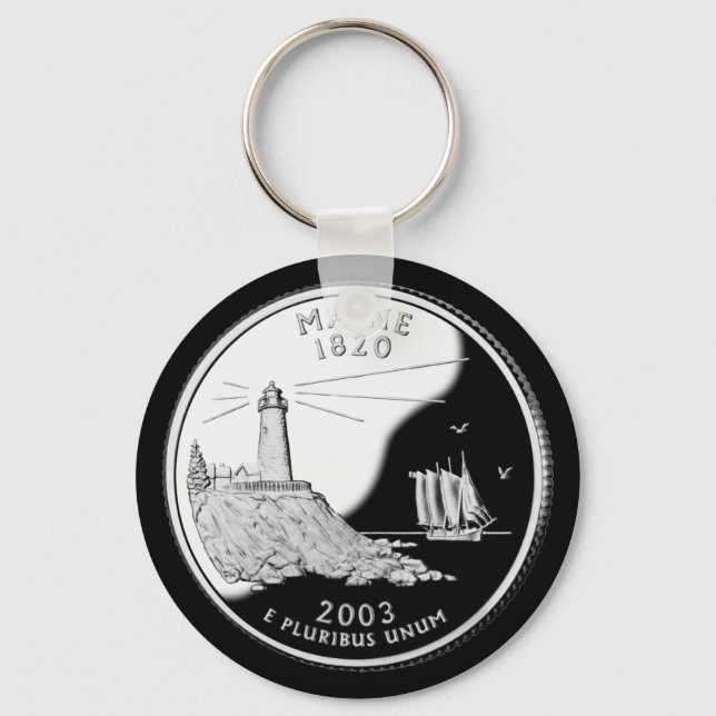 MAINE KEYCHAIN (Front)