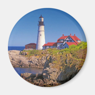 Maine Lighthouse 10 Magnet