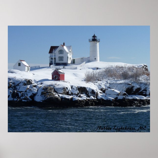 Maine Lighthouse 4 Poster (Front)