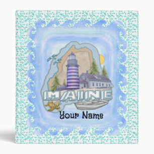 Maine Lighthouse Binder