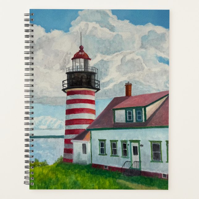 Maine Lighthouse Planner (Front)