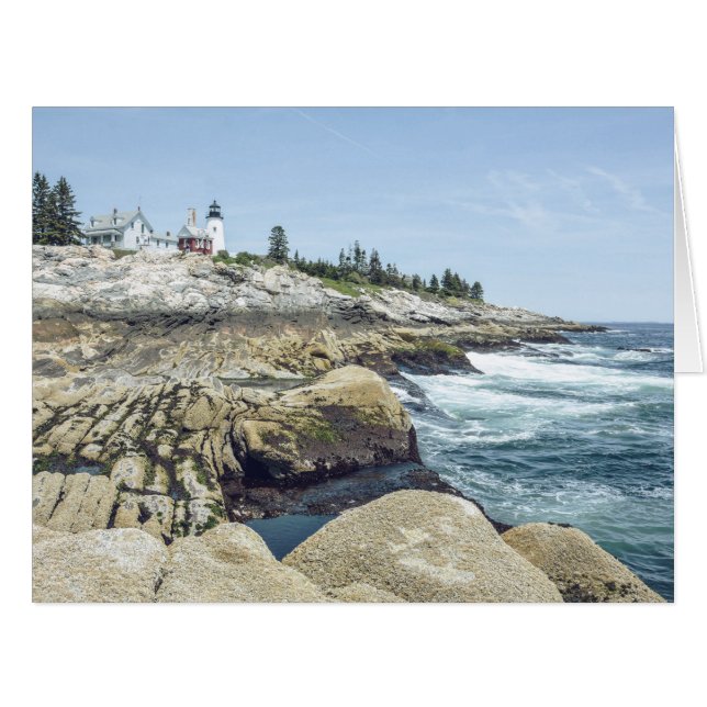 Maine Lighthouses Pemaquid Point (Front Horizontal)