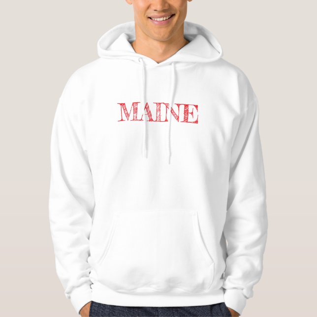 Maine Lobster  Hoodie (Front)