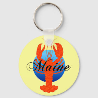 Maine lobster keychain