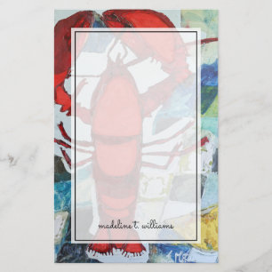 Maine Lobster Stationery
