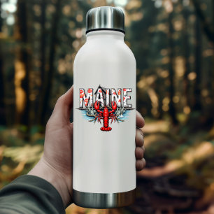 Maine Lobster Sticker Coastal State Travel Decal