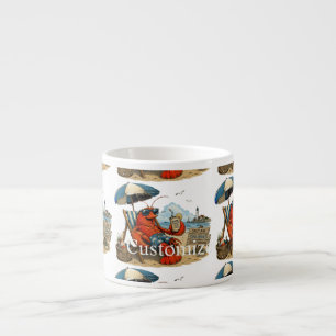 Maine Lobster Summer Fun Thunder_Cove Espresso Cup