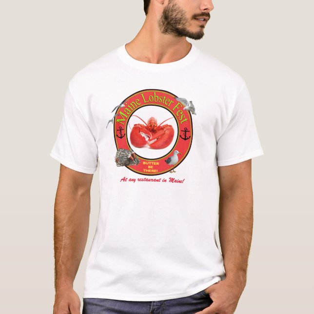 Maine Lobster T-Shirt (Front)