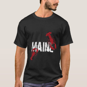 Maine Lobster White T-Shirt