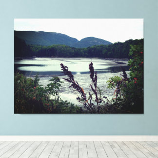 Maine Mountain View Canvas Print