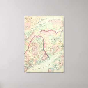 Maine, NB Canvas Print