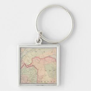 Maine, New Brunswick Keychain