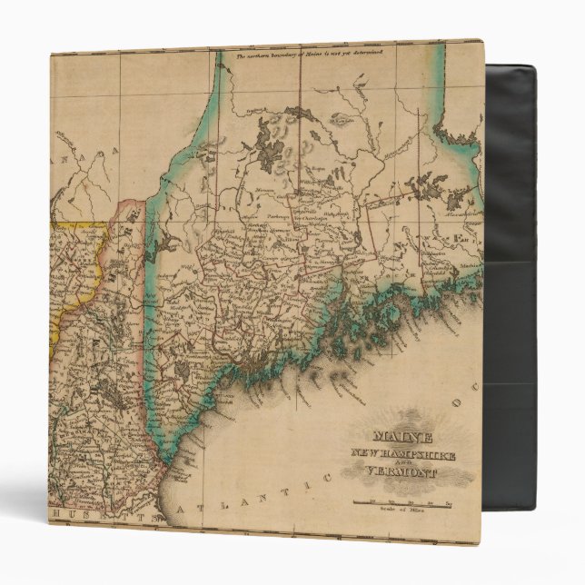 Maine, New Hampshire, Vermont 2 Binder (Front/Inside)