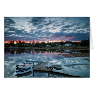 Maine, Newagen, sunset harbour 2 2
