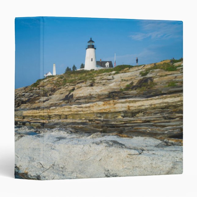 Maine, Pemaquid Point, Pemaquid Point Lighthouse Binder (Front/Spine)
