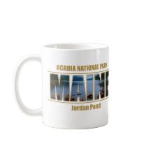 MAINE Picture Font Acadia National Park