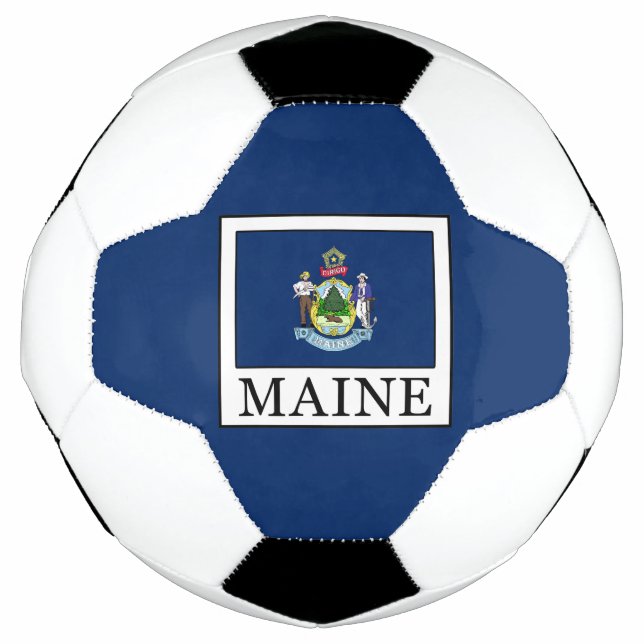 Maine Soccer Ball (Front)