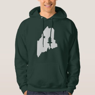 Maine State T-Shirt Hoodie