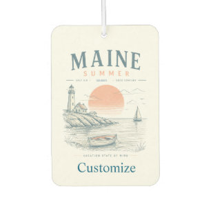 Maine Summer Fun Thunder_Cove Air Freshener