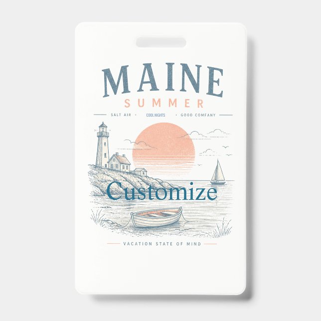 Maine  Summer Fun Thunder_Cove Badge (Front)