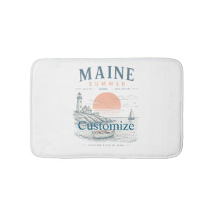Maine  Summer Fun Thunder_Cove Bath Mat